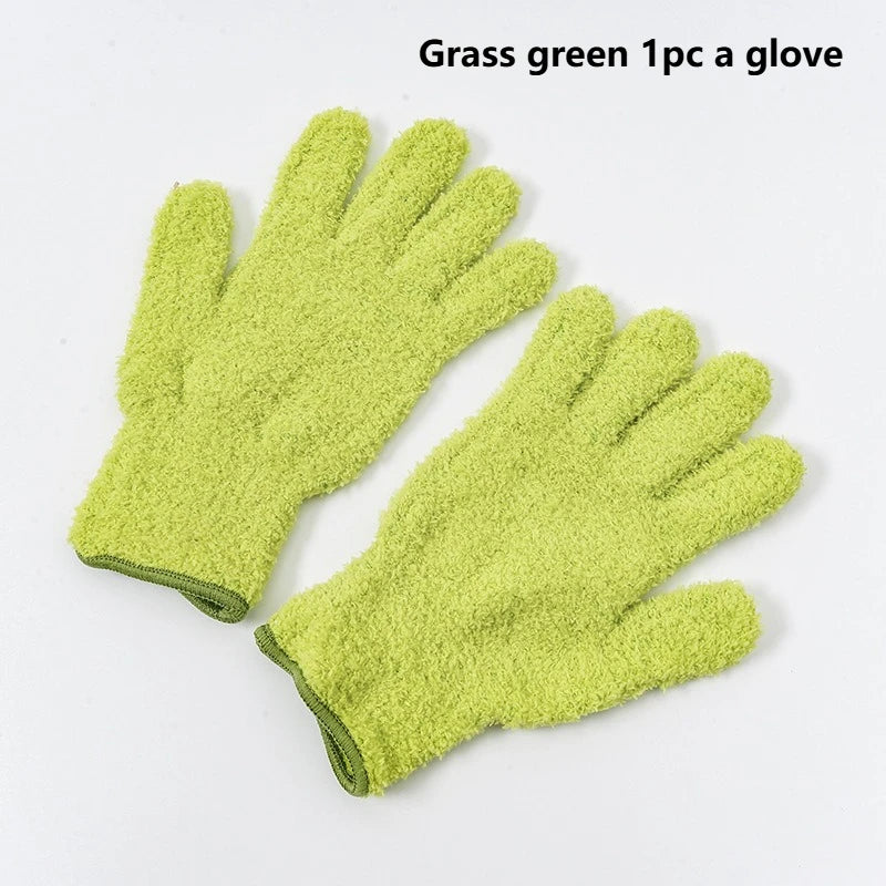 Microfiber Dusting Glove – Stretchable Cleaning Mitt for Home & Car