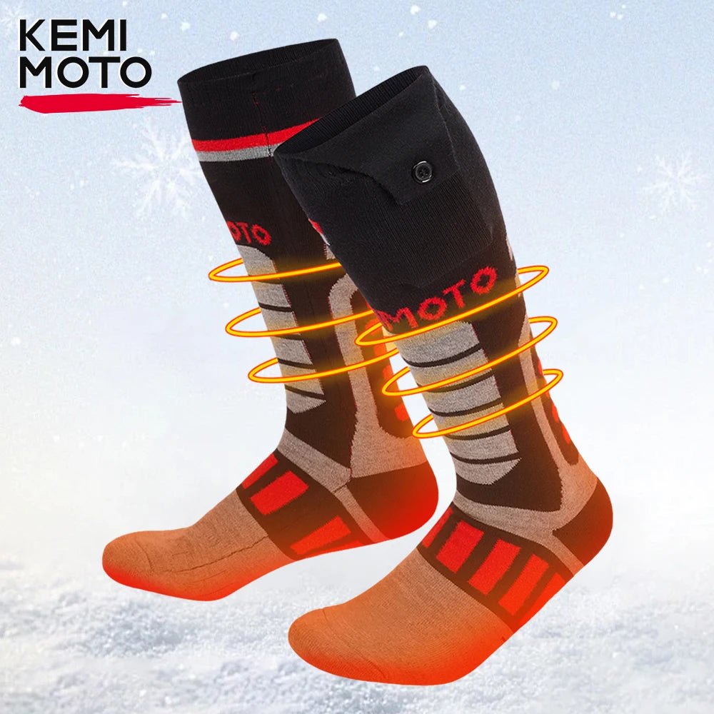 KEMITOUR Electric Heated Socks – Forefoot Warming, Men & Women Electric Heated Socks Nixie