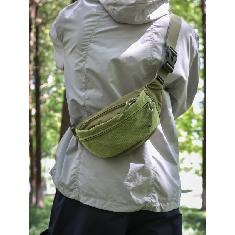 Japanese Style Waterproof Chest Bag | Unisex Crossbody Sling Crossbody Chest Bag Nixie