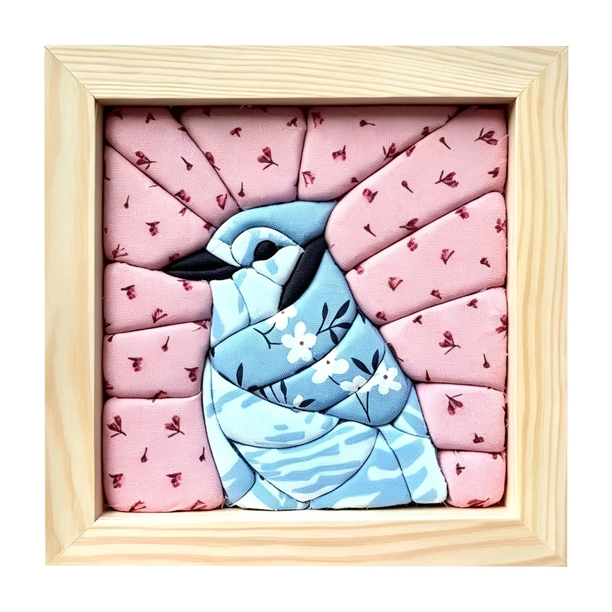 DIY No-Sew Fabric Mosaic Art Kit – Nature & Ocean Patterns DIY Mosaic Craft Kit Nixie Style A