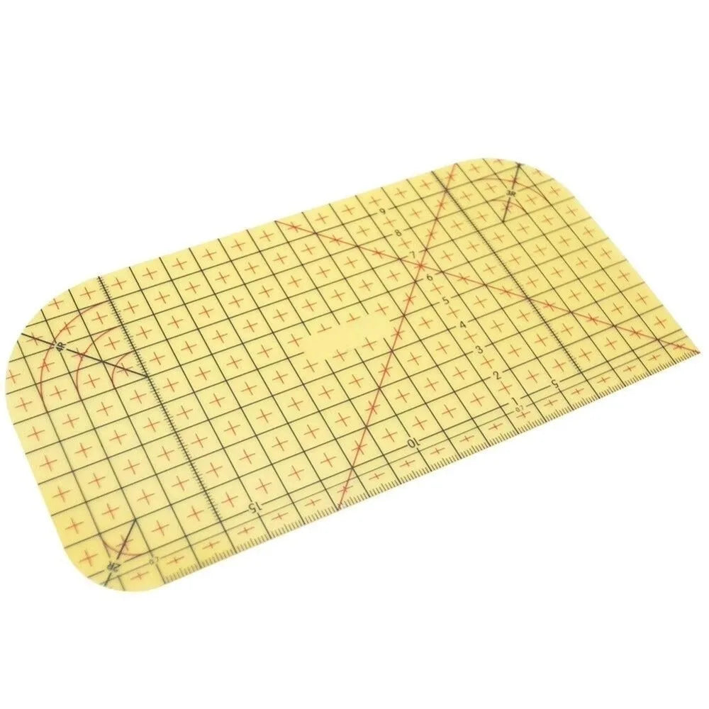 Heat Resistant Ironing Ruler – Resin Sewing & Quilting Tool Sewing Measuring Ruler Nixie Small