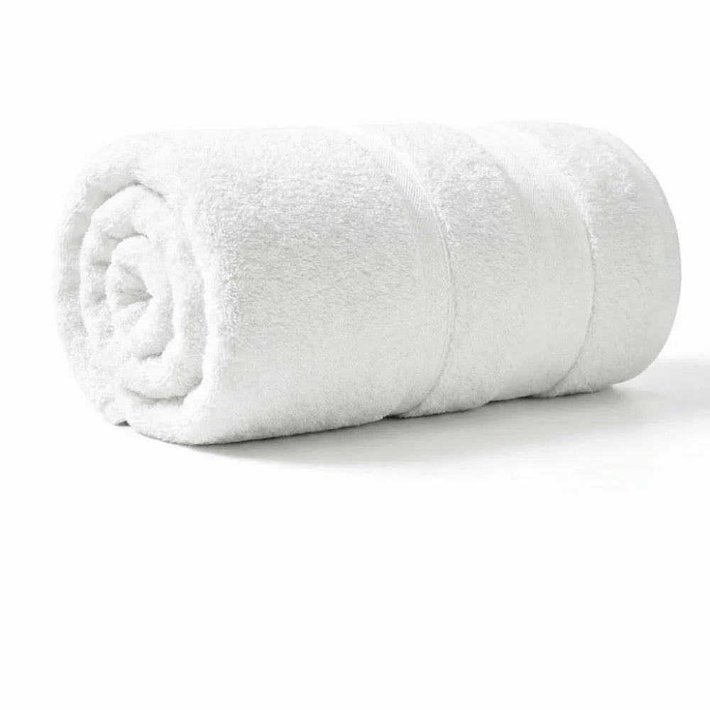 Soft Absorbent Cotton Bath Sheet & Face Towel – Hotel Quality