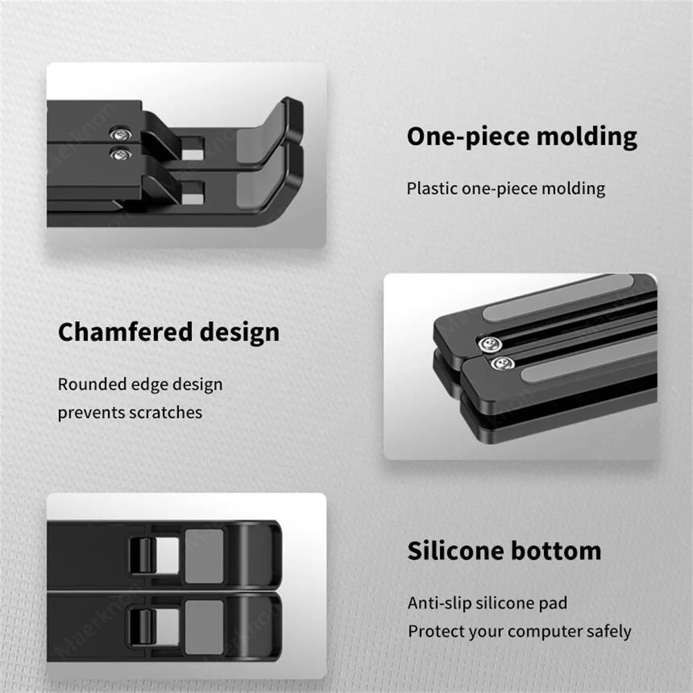 Foldable Adjustable Laptop Stand | ABS Portable Notebook Stand