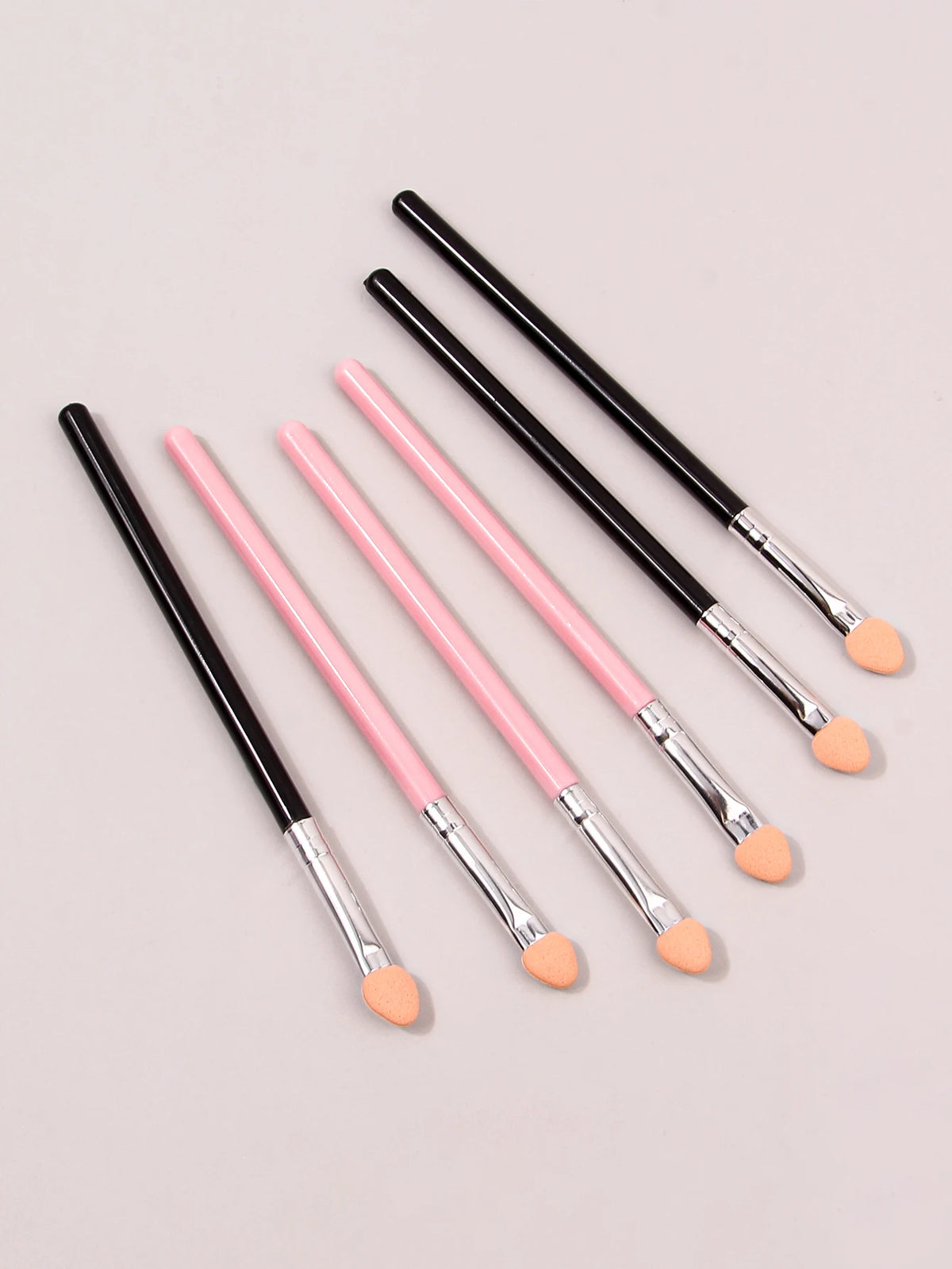 6PCS Double-Sided Eyeshadow Sponge Smudge Brush Set | Nixie Eyeshadow Brush Set Nixie