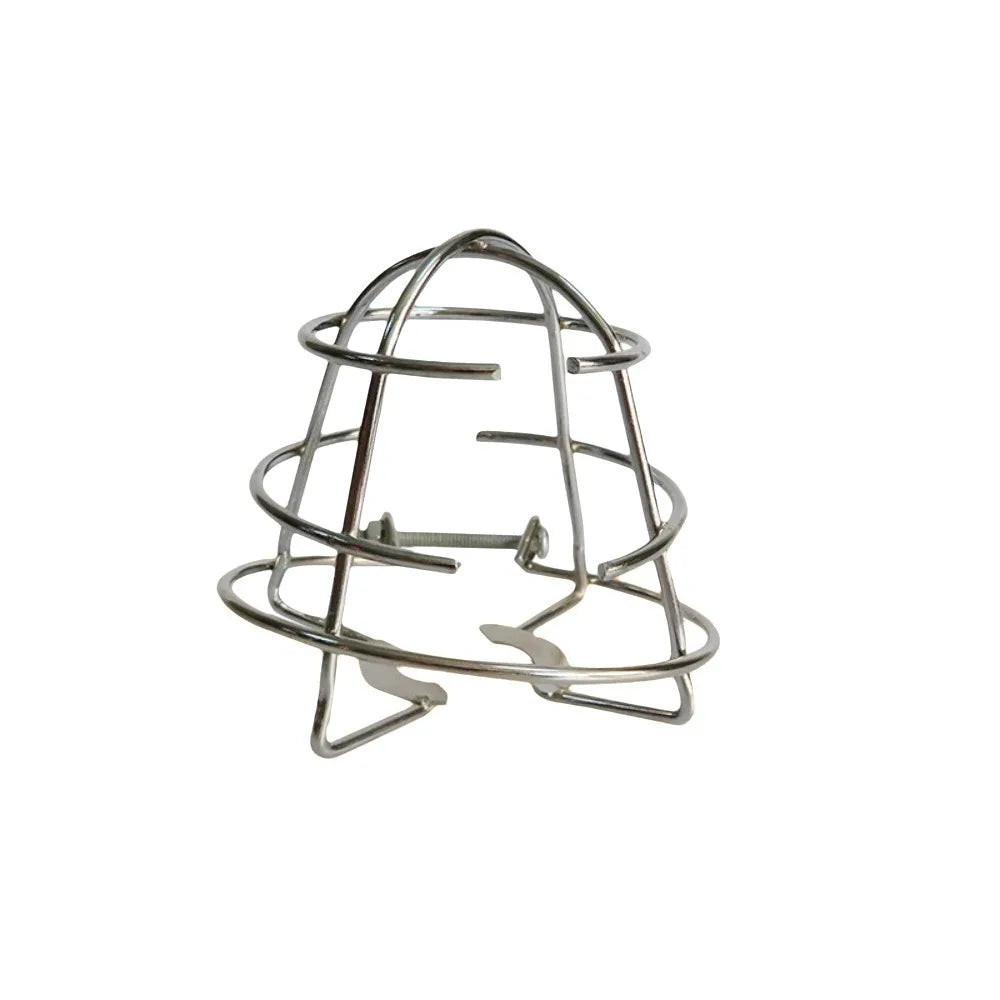 Fire Sprinkler Head Guard Cage Protector – Silver Steel Sprinkler Guard Cage Nixie iron