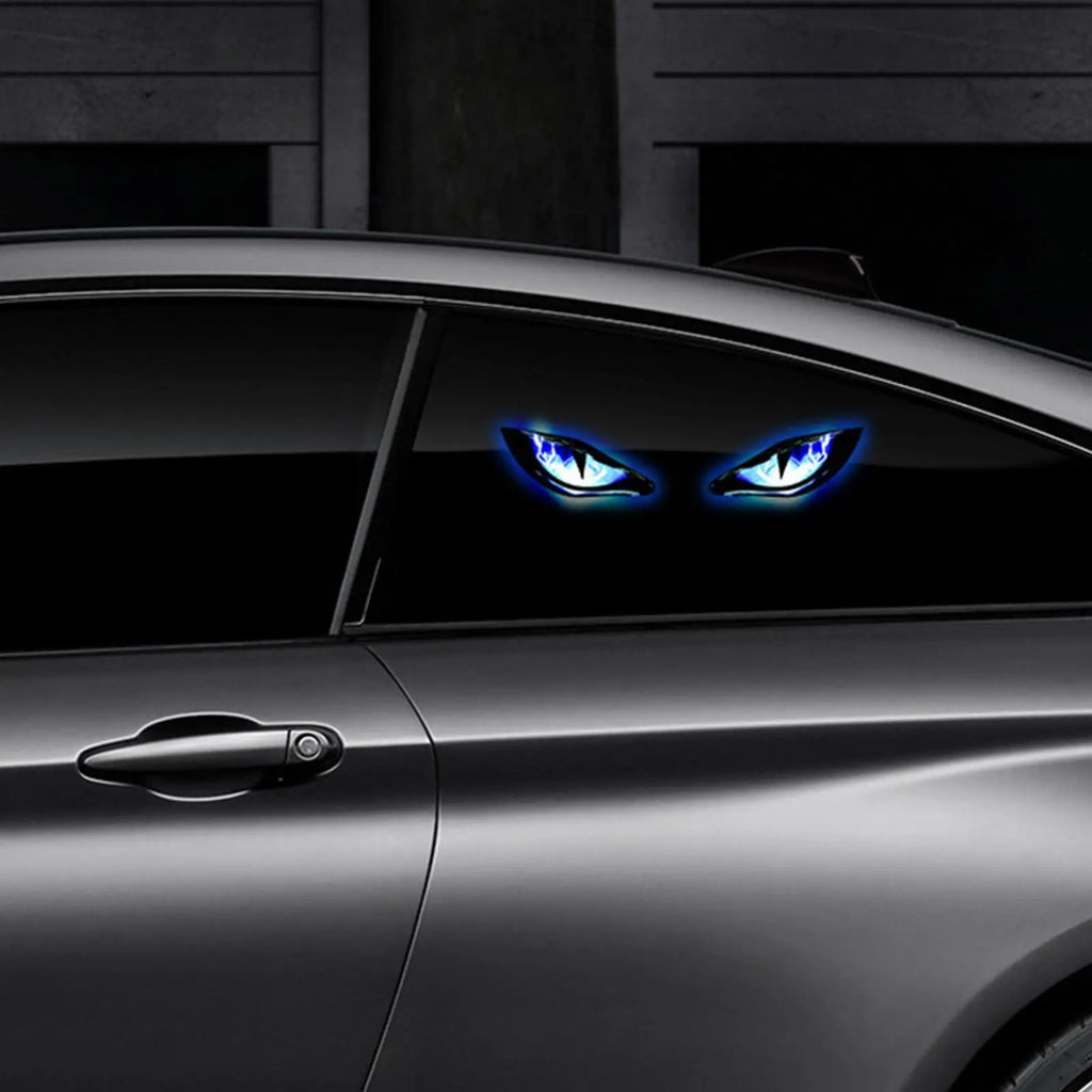 Solar Devil Eye LED Car Window Light | Dynamic Ambient