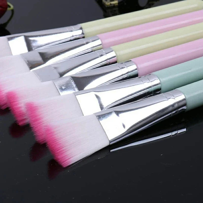 Candy Color Facial Mask Brush – Soft Makeup Applicator Tool Facial Mask Brush Nixie Green
