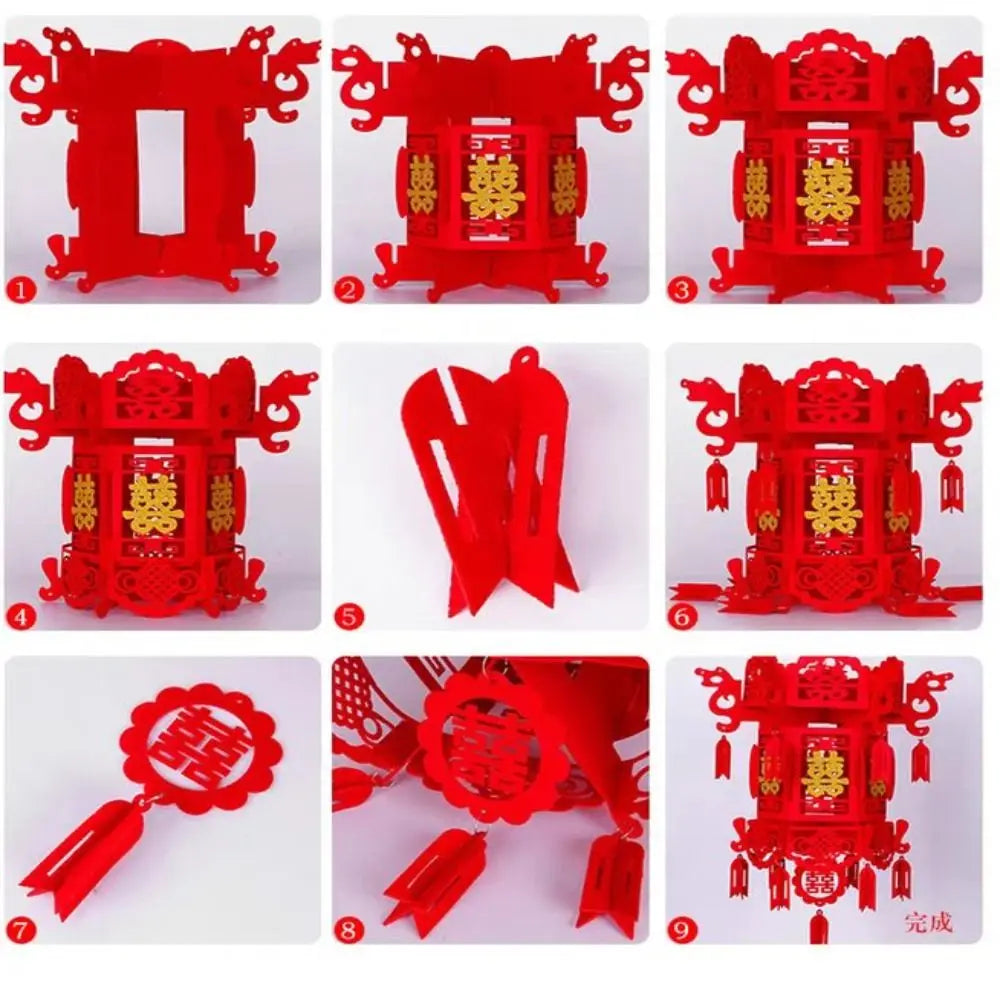 Red Chinese Hanging Lantern – Festive New Year Décor