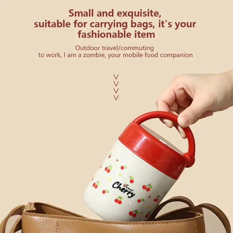 Insulated 304 Stainless Steel Lunch Box with Carry Bag Insulated Lunch Box Nixie