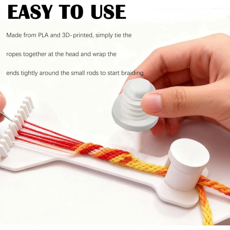 Bracelet Weaving Board – DIY Friendship & Rope Bracelet Tool Bracelet Weaving Tool Nixie