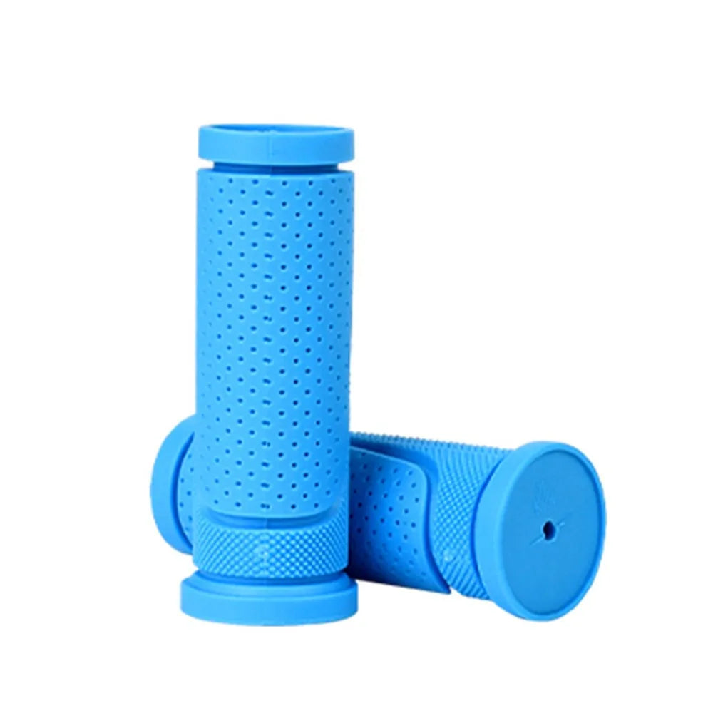 Non-Slip Kids Bike Handlebar Grips – BMX & MTB Universal Fit Bike Handlebar Grips Nixie Blue-90mm