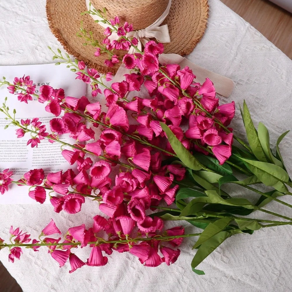 Long Stem Artificial Lily of the Valley Silk Flower 96cm Artificial Silk Flower Nixie