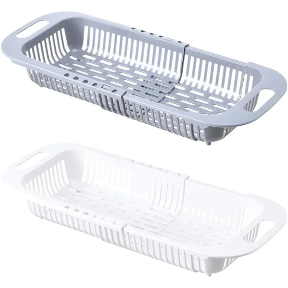 Extendable Over-the-Sink Colander & Adjustable Strainer
