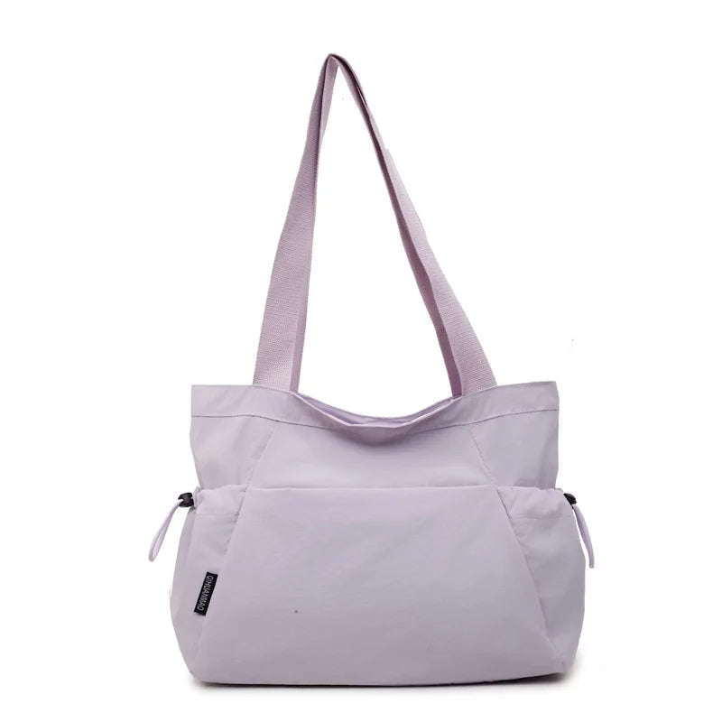 Women's Lightweight Nylon Tote – Large Capacity Shoulder Bag Nylon Tote Bag Nixie