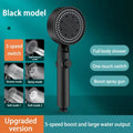 3-Mode High Pressure Filter Shower Head with Massage Brush