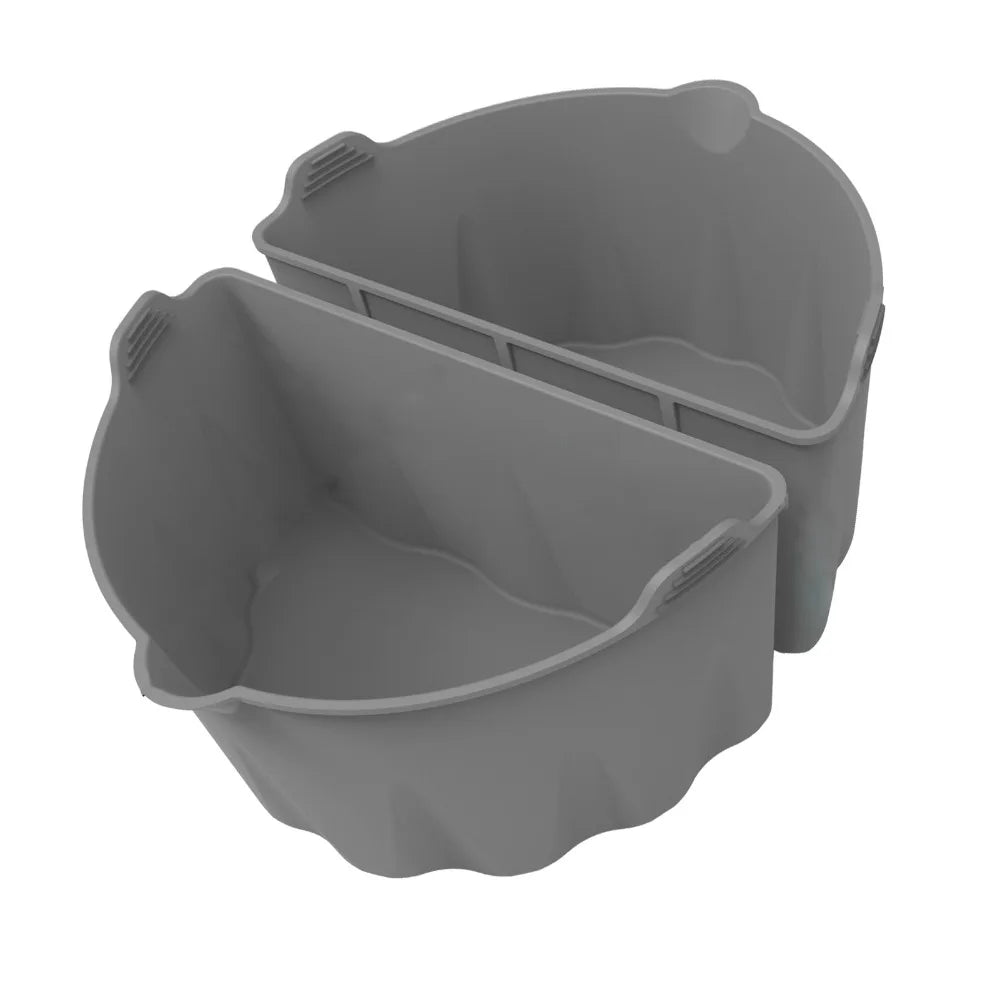 Silicone Slow Cooker Liner Reusable Divider Insert with Handle Slow Cooker Liner Nixie
