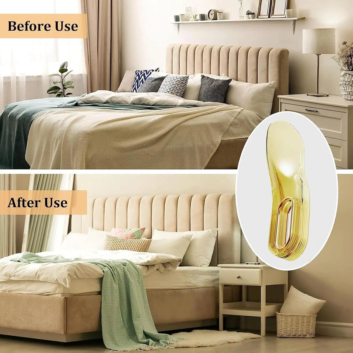 Mattress Lifter & Bed Sheet Tucker Tool – Ergonomic Bed Maker Mattress Lifter Tool Nixie