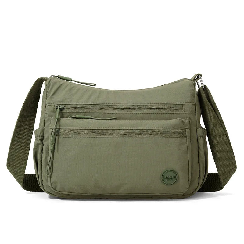 Nixie Oxford Canvas Crossbody Bag – Large Capacity Shoulder Bag Canvas Crossbody Bag Nixie