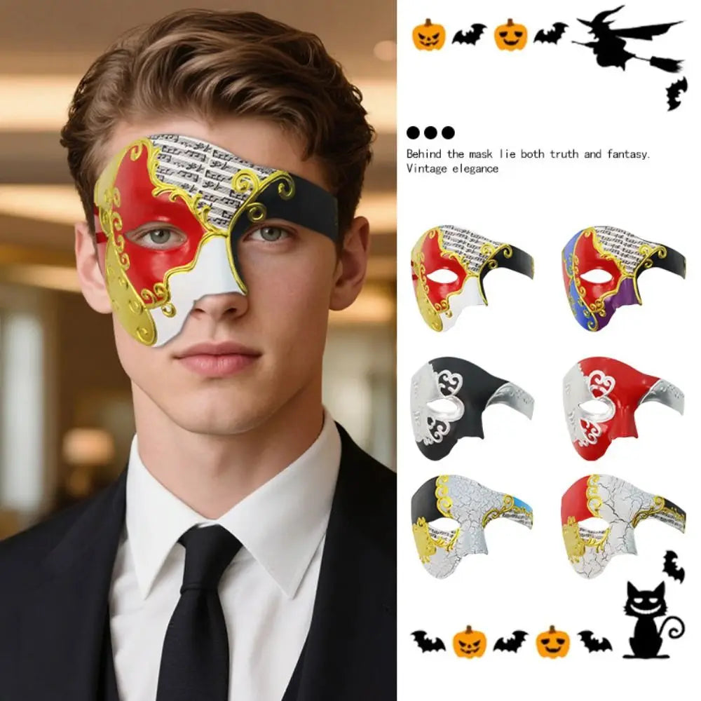 Phantom of the Opera Half Face Masquerade Mask | Nixie