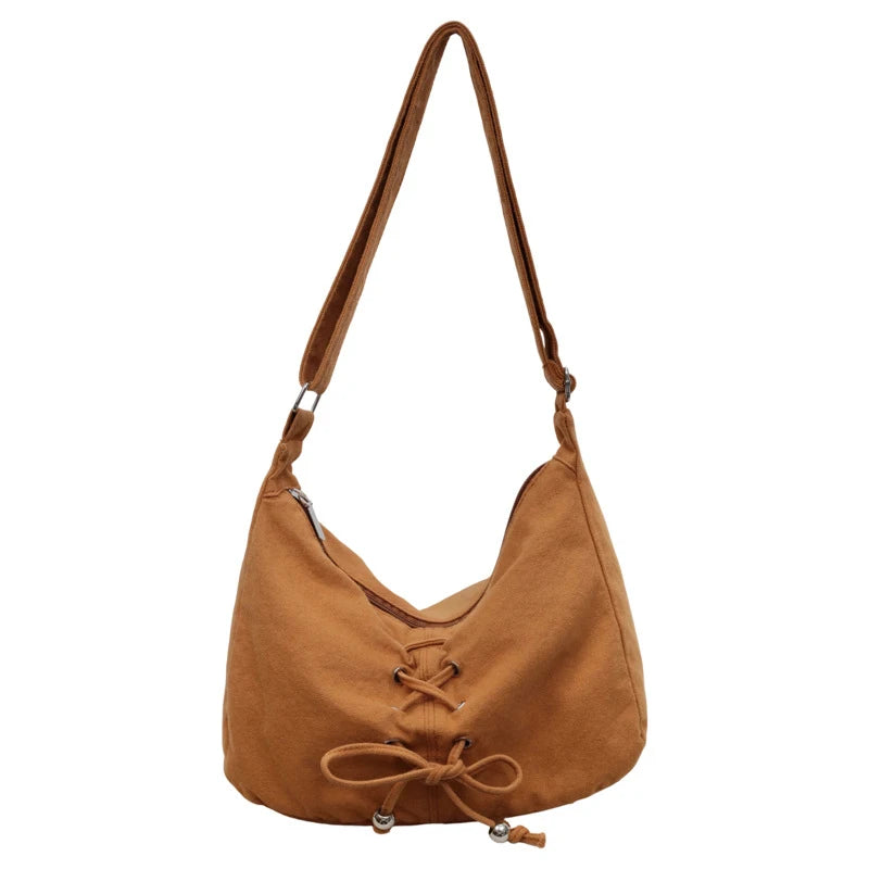 Women's Large Canvas Tote Crossbody Shoulder Bag | Nixie Canvas Tote Bag Nixie