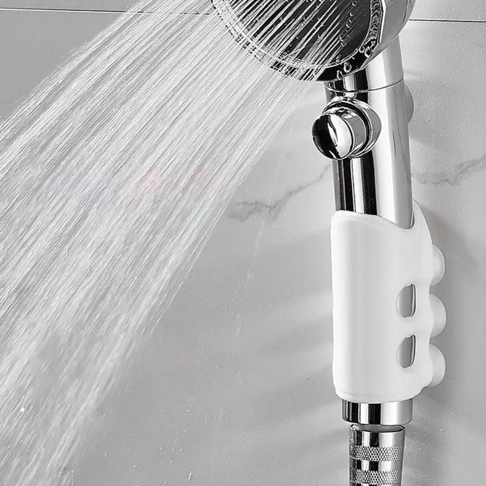 Adjustable No-Drill Suction Cup Shower Head Holder – Silicone Shower Head Holder Nixie
