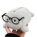 Cute Plush Seal Pencil Case – Large Capacity Stationery Bag Plush Pencil Case Nixie A4