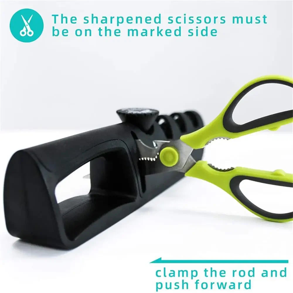 Handheld Knife Sharpener – 4 Adjustable Angles, Coarse & Fine