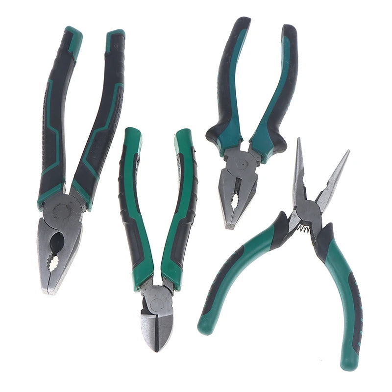 6/8 Inch Steel Wire Cutter – Pointed Nose & Diagonal Pliers Hand Tool Pliers Nixie
