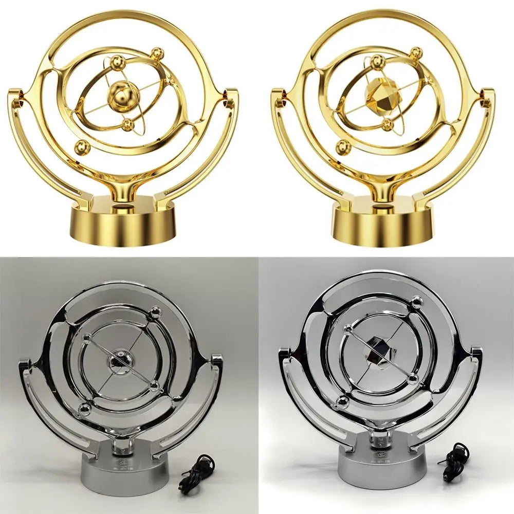 Rotating Magnetic Wobbler Desk Ornament – USB & Battery Magnetic Desk Ornament Nixie
