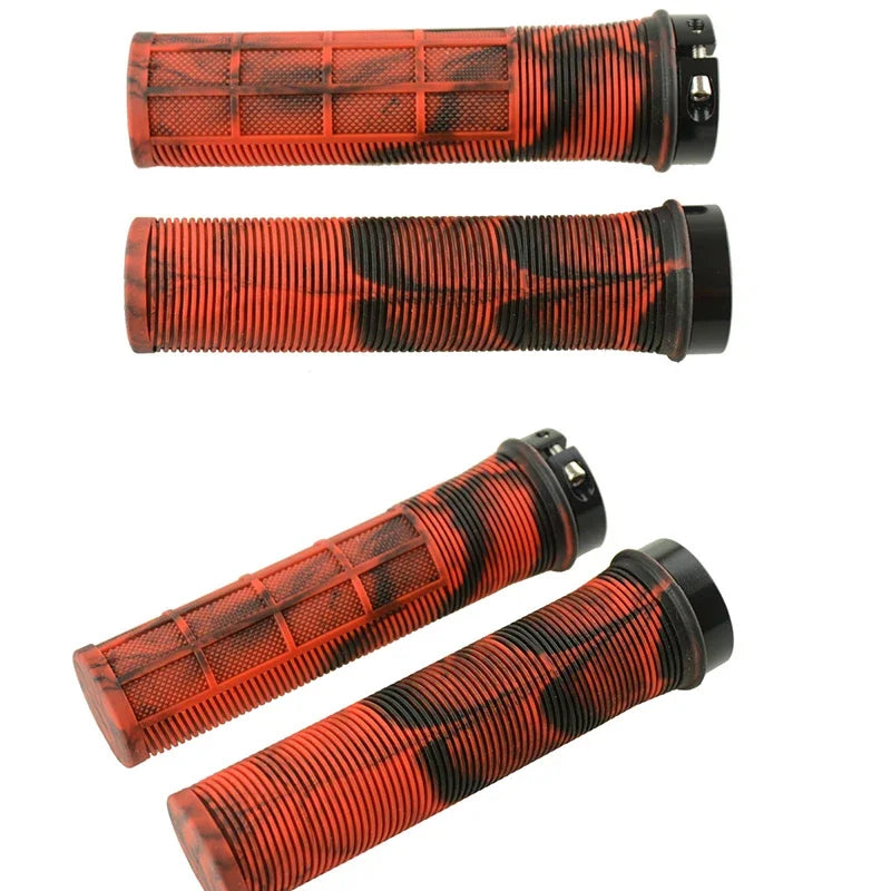 Lock-On MTB Bicycle Bar Grips – Anti-Slip TPR Bike Handles Bicycle Handlebar Grips Nixie