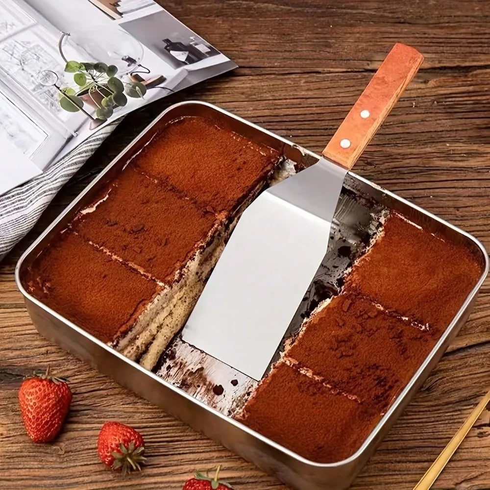 10oz Stainless Steel Pot & Cake Spatula – 2-Piece Kitchen Set Kitchen Tool Set Nixie