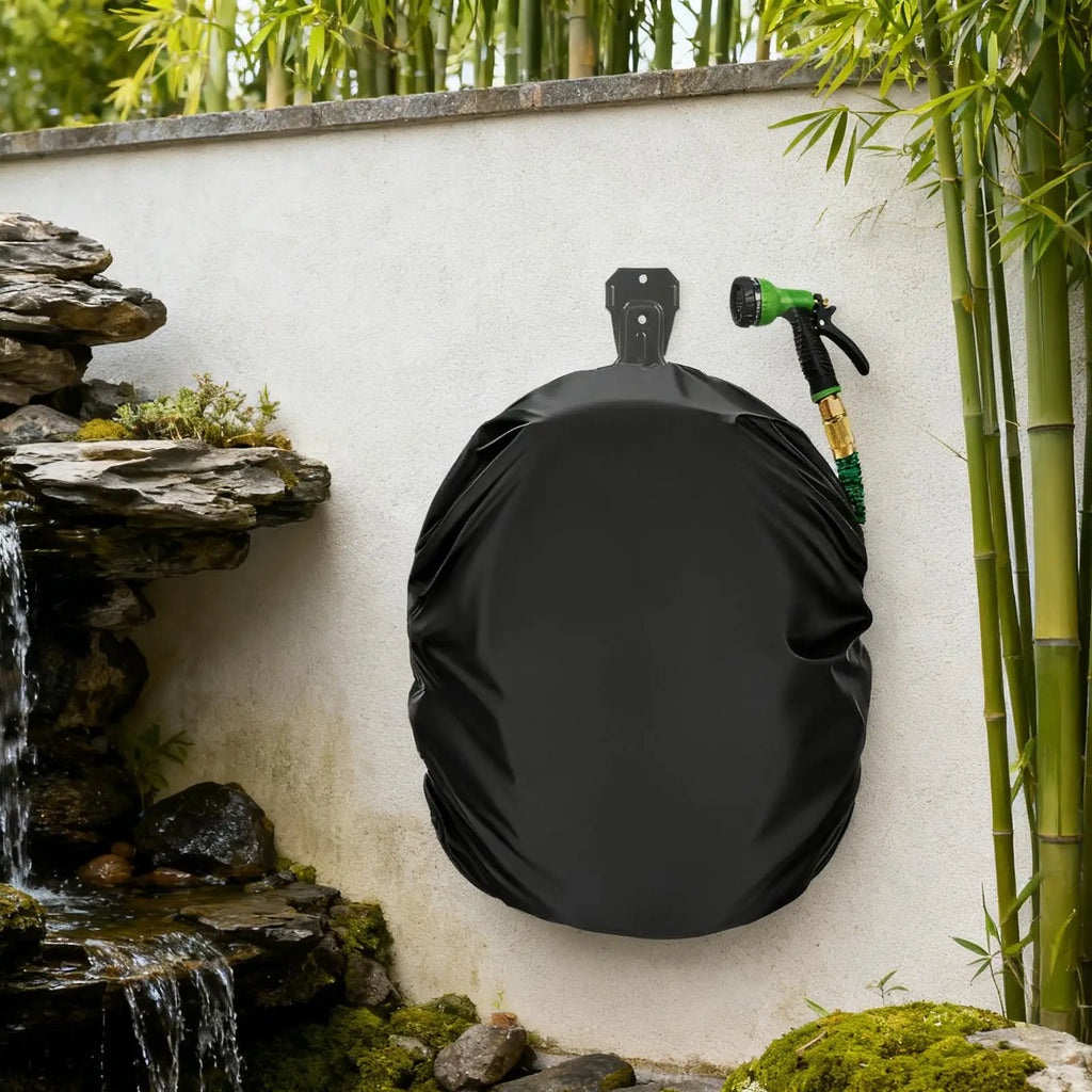 Wall-Mounted Garden Hose Cover – UV Resistant 420D Oxford Cloth Garden Hose Cover Nixie