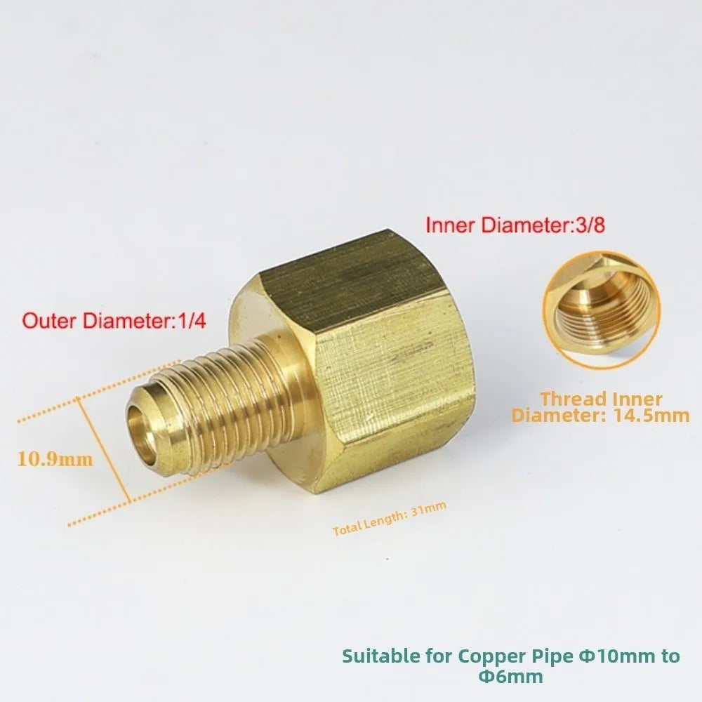 45-Degree SAE Brass Flare Fitting Female to Male 1/4–3/4 Inch Brass Pipe Fitting Nixie 3-8 To 1-4Inch