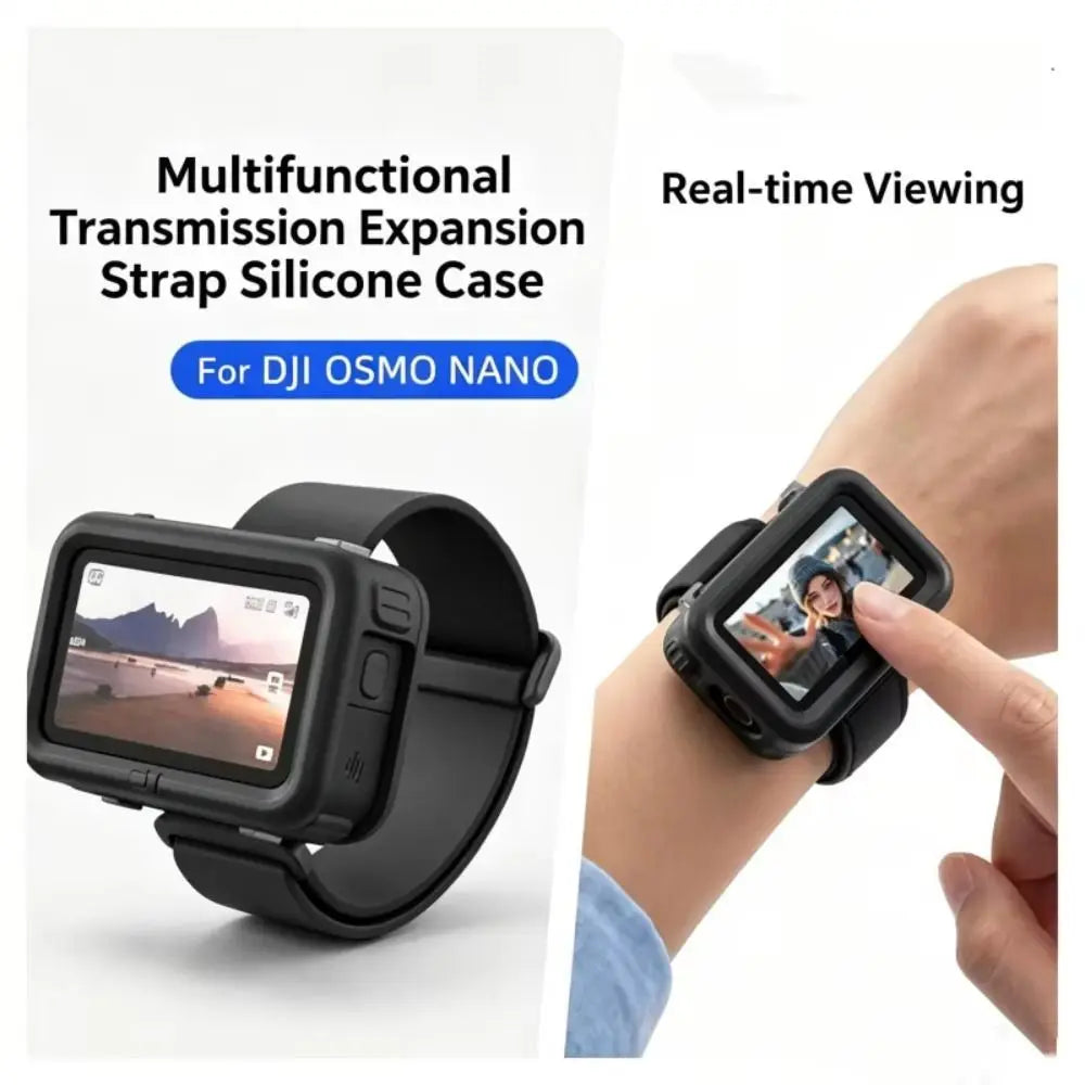DJI Osmo Nano Silicone Wristband & Protective Cover Kit Camera Wristband Kit Nixie