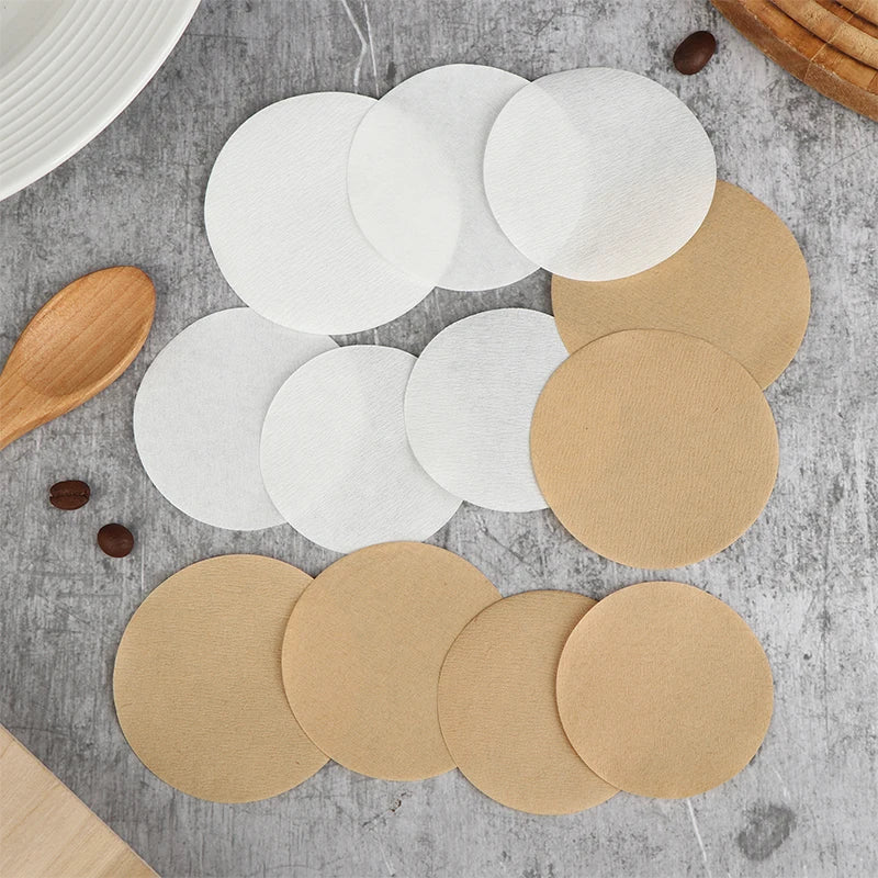 100Pcs Espresso Paper Filters 54-68MM Puck Screen Portafilter