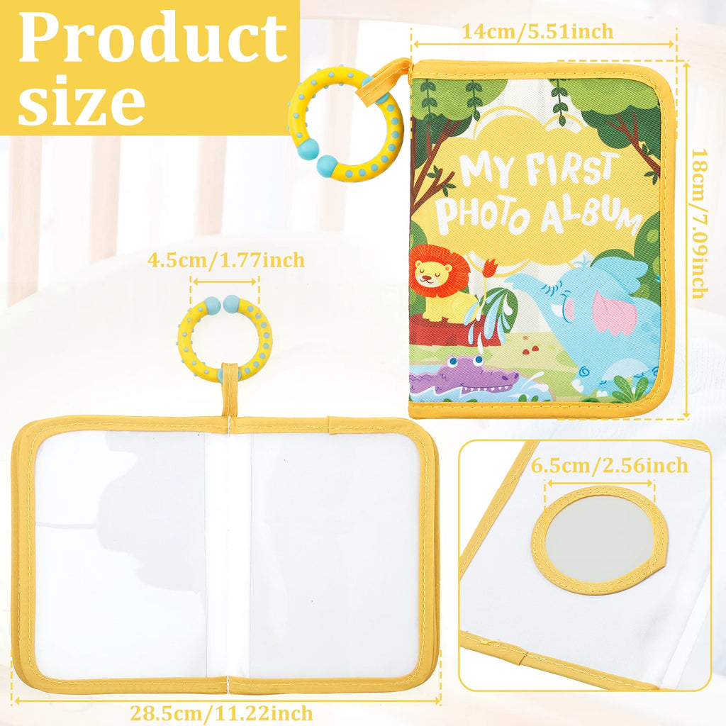 Soft Fabric Baby Photo Album – DIY Cloth Memory Keepsake Baby Photo Album Nixie 1PC Style 6