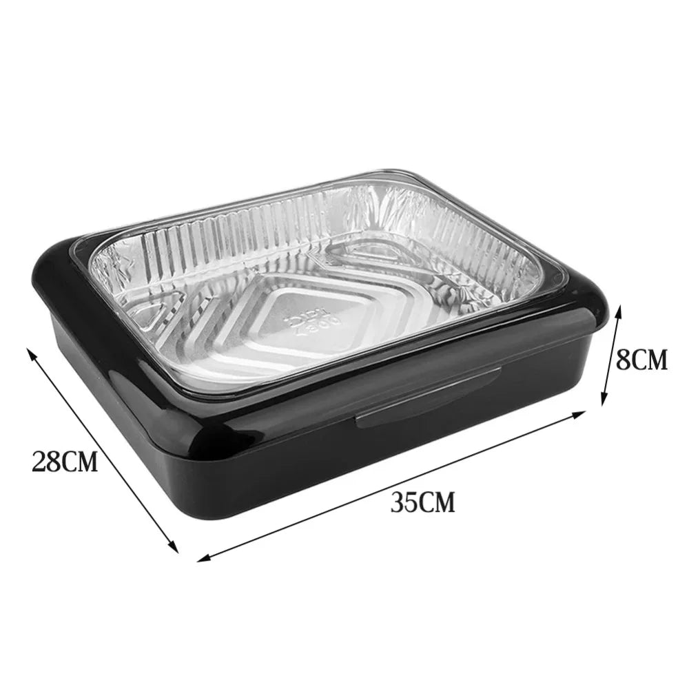 Aluminum Foil Carrier Pans with Lid | Food Storage Containers Foil Food Container Nixie