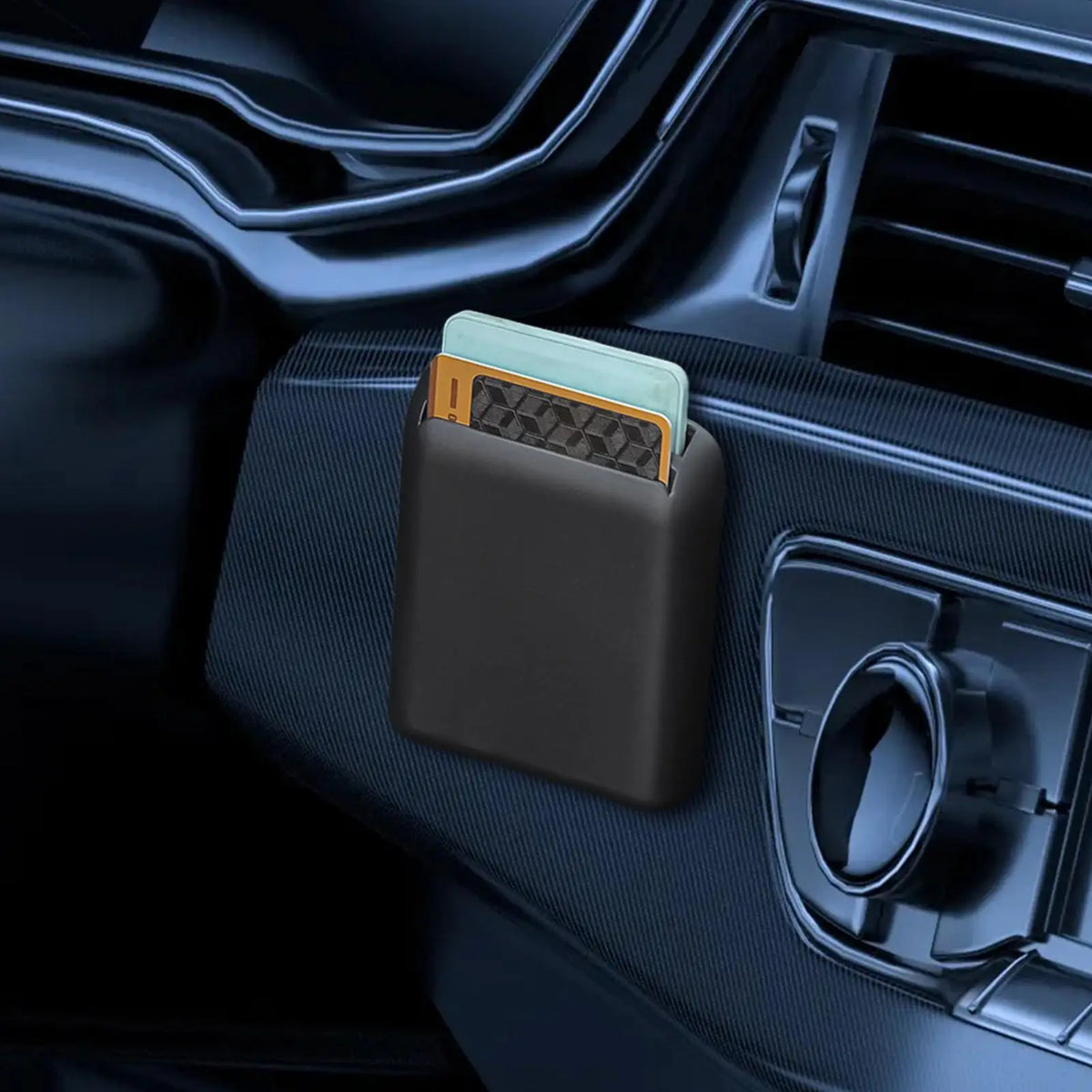 Universal Car Sun Visor Card Organizer & Clip Holder