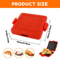 Nixie Microwave Sandwich Maker – Nonstick Crispy Toastie Microwave Sandwich Maker Nixie 1PC Style 2