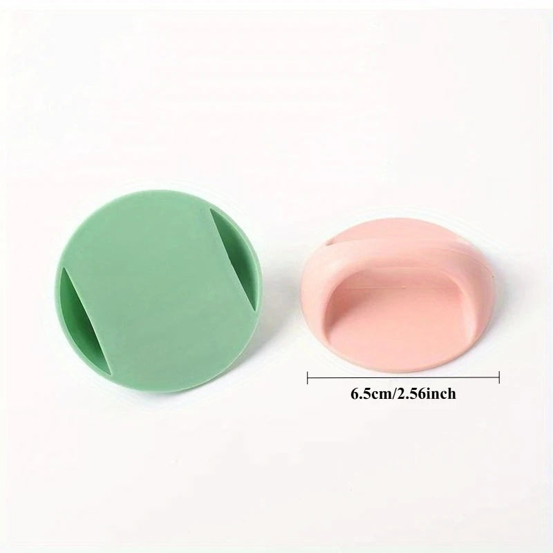 Self-Adhesive Round Cabinet Door Handles, No-Drill (4pcs) Cabinet Door Handle Nixie