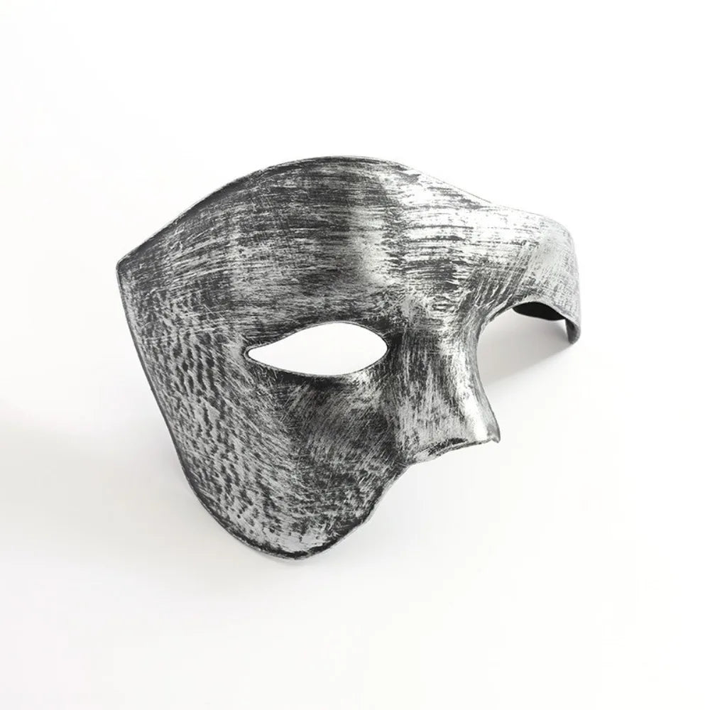 Plastic Half Face Masquerade Cosplay Mask – Halloween Party
