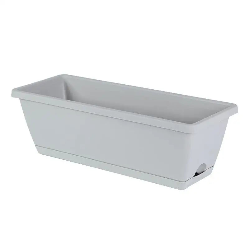 Self-Watering Planter Pot with Drainage Base – Herbs & Veggies