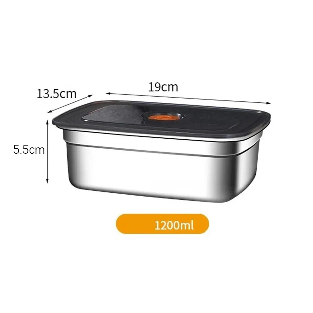 Stainless Steel Bento Box – Leak-Proof Lunch Container Stainless Steel Bento Box Nixie 1 PC