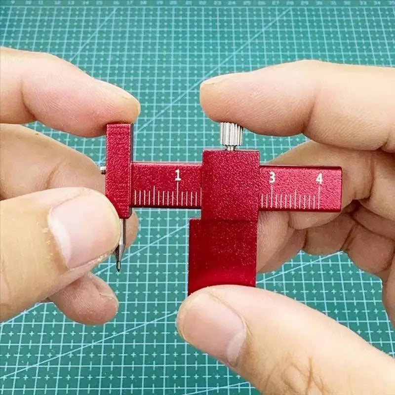 Equidistant Scribing Ruler Parallel Scriber Marking Tool