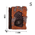 Dragon Grimoire Wooden Storage Box – Dragon Totem Gift Box Decorative Wooden Box Nixie S