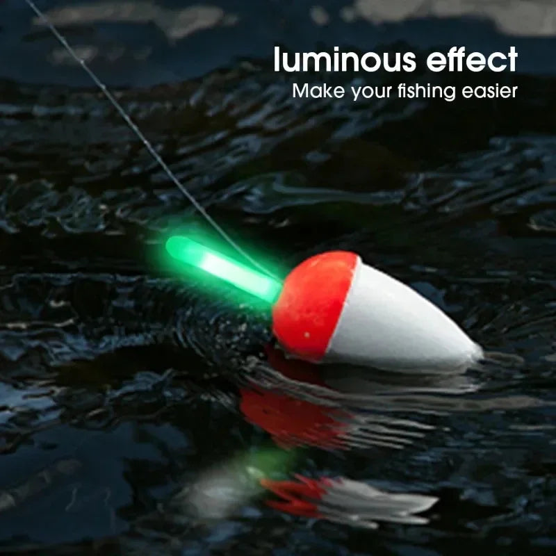 50/100pcs Luminous Night Fishing Float Rods – Glow Stick Floats