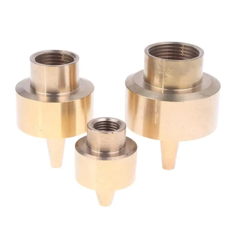 Brass Fountain Nozzle 1/4" 1/2" 3/4" Column Spray Head for Ponds Fountain Spray Nozzle Nixie