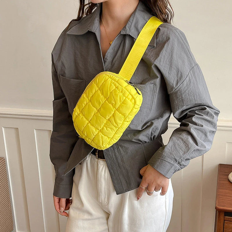 Korean Nylon Crossbody Mini Bag – Lightweight Women's Satchel Crossbody Mini Bag Nixie