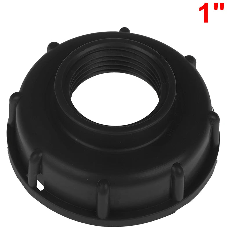 IBC Tank S60X6 Thread Cap Adapter 1/2" 3/4" 1" Connector IBC Tank Adapter Nixie 1 inch