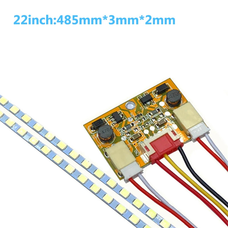 15–24" Universal LED Backlight Strip Kit – LCD to LED Upgrade LED Backlight Kit Nixie 22inch 485mm No plug